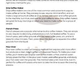 nº 35 pour Coffee &amp; Tea Blog / Articles par bodecomelata 