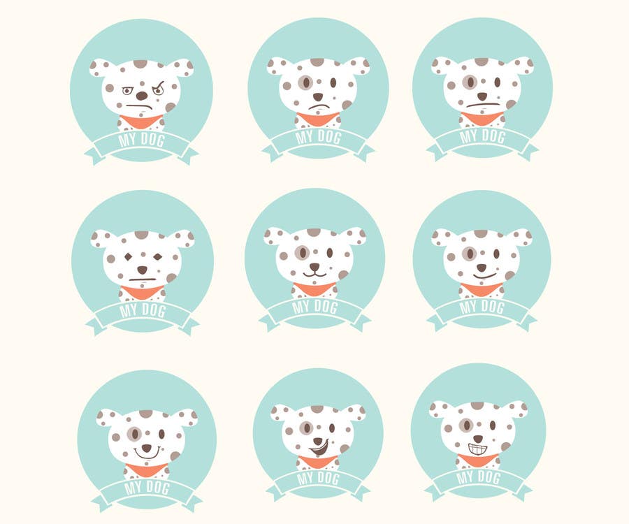 Penyertaan Peraduan #15 untuk                                                 Create 10 dog icons
                                            