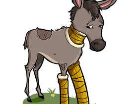#129 for Animation / Illustration Jilo the Donkey by Malikhiangte23