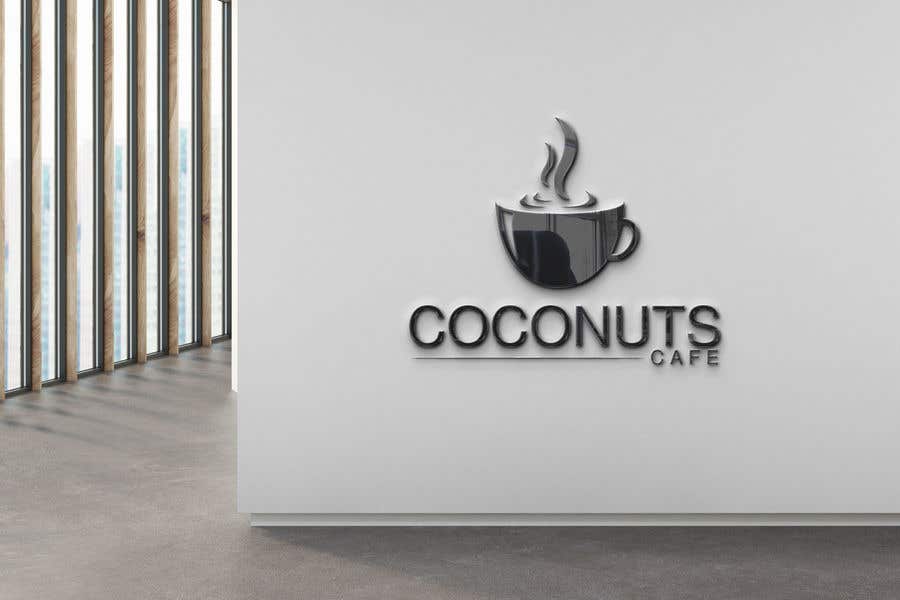 Penyertaan Peraduan #327 untuk                                                 I need a logo for Coconuts Cafe - 15/03/2023 13:49 EDT
                                            