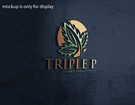 #235 untuk Triple P cannabis farms logo oleh torkyit