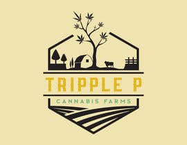 #471 untuk Triple P cannabis farms logo oleh minhazulmufty