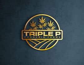 #151 untuk Triple P cannabis farms logo oleh shiplu22