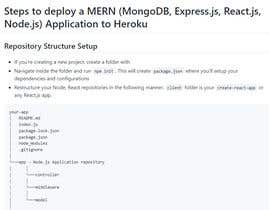 bloret3201 tarafından Deploy Already Built App to Server (NodeJS, React, Mongo) için no 27