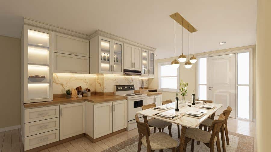 Proposta in Concorso #34 per                                                 Design kitchen/living space
                                            