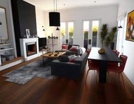nº 19 pour Interior design living room (Feng Shui aligned) par abitmart 