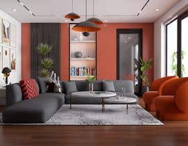 nº 31 pour Interior design living room (Feng Shui aligned) par Nahom7 