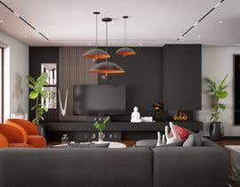 #45 untuk Interior design living room (Feng Shui aligned) oleh Nahom7