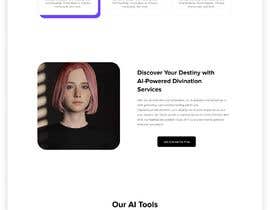 #56 untuk Web Site Design for AI Divination Website oleh modpixel