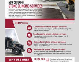 #77 для Stone Slinger Services Flyer/Brochure/emailbrochure от miloroy13