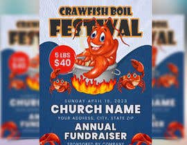 #151 untuk Design Crawfish Festival Flyer or poster oleh GraphicX2