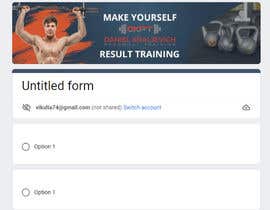 #14 untuk Google Doc: Online Personal Training New Client Onboarding form oleh VEBERNIKA