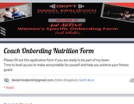 #22 cho Google Doc: Online Personal Training New Client Onboarding form bởi EFFENDY99