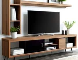 Vansh23v tarafından Need 3D tv wall design with wood and akupanels için no 20