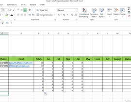 nº 24 pour Excel attendance tracking sheet by client by event par freelancershafik 
