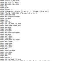 arisrr tarafından Convert DXF file to G-Gode for CNC Plasma için no 8