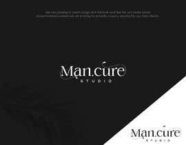 Nro 1005 kilpailuun Logo and look and feel for Mancure  - 24/03/2023 05:43 EDT käyttäjältä TheVividPixels