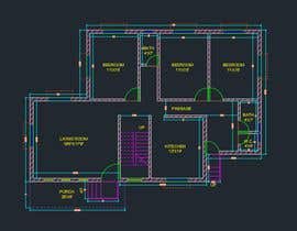 nº 2 pour Apartment layout design par anandkhune2212 