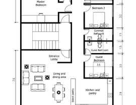 Nro 19 kilpailuun Apartment layout design käyttäjältä buddhidhanapala