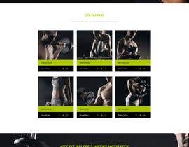 #40 untuk Design React 18 Home page for fitness website oleh Danitechtips