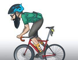 #70 pёr Draw Cartoon Of Cyclist nga wordofhonor