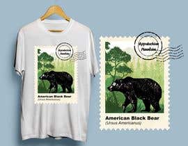 #126 za Black Bear Stamp Shirt od Amindesigns