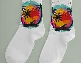 #73 za Design me crew socks od abusalahbinzaied