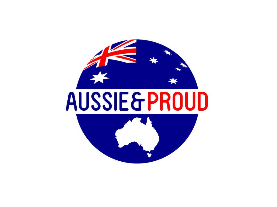 Kilpailutyö #102 kilpailussa                                                 Design a Logo for "Aussie and Proud"
                                            