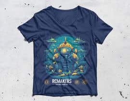 #37 for Sweatshirt/Tshirt Design for a Robotics Club by onirvantanvir