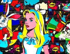 #69 для POP ART Alice In Wonderland от harshit10226