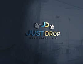 #254 untuk Just Drop Fitness - Logo Design oleh DelwarSujon