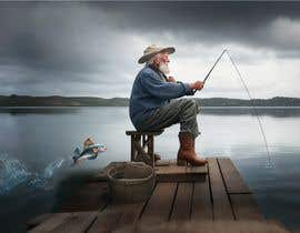 #157 for Create Realistic AI Photo Of Fisherman etc (See attached cartoon image) by rahat026