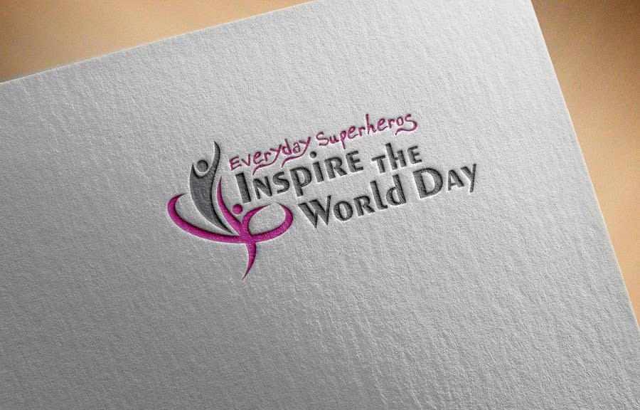 Participación en el concurso Nro.29 para                                                 Design a Logo for Inspire the World Day - Everyday Superheros
                                            