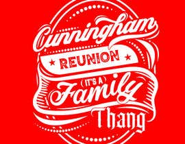 #166 pentru Cunningham Family Reunion T-shirt Design de către nuri47908