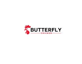 #1557 для Butterfly Chicken Logo от mdsahmim696