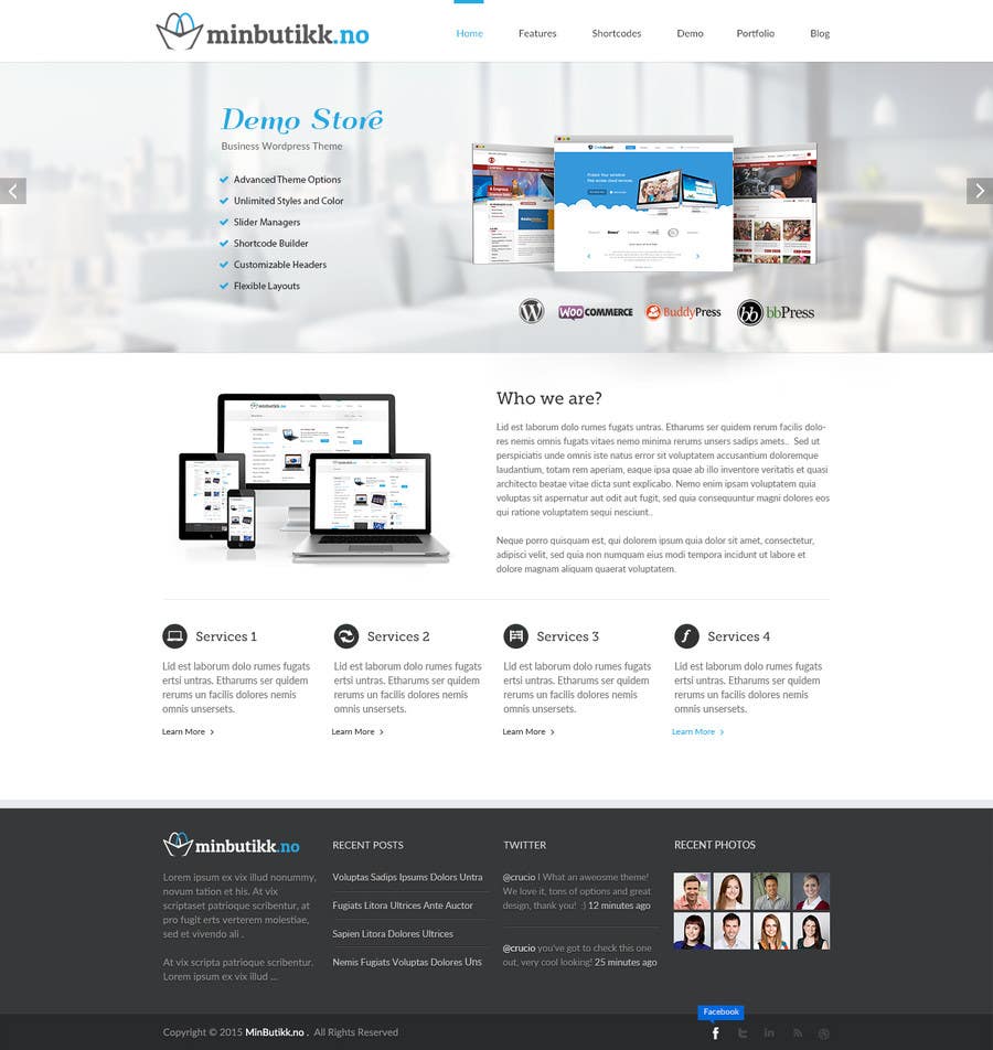 Bài tham dự cuộc thi #35 cho                                                 Design for website (front+subpage)
                                            
