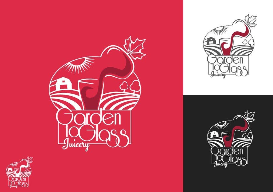 Participación en el concurso Nro.63 para                                                 Design a Logo for Garden To Glass Juicery
                                            