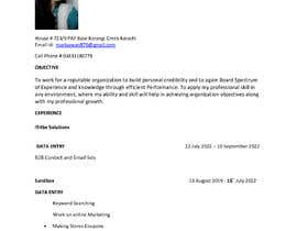 #55 for make a indeed CV from my existing CV af mariaawan876