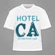 Entri Kontes # thumbnail 64 untuk                                                     Vintage T-shirt Design for HOTEL CALIFORNIA
                                                