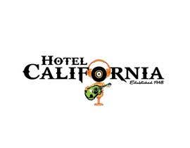 #92 para Vintage T-shirt Design for HOTEL CALIFORNIA de outlinedesign