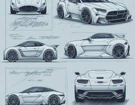 #5 pentru Original car sketch contest - 27/05/2023 08:12 EDT de către PavanVora0907