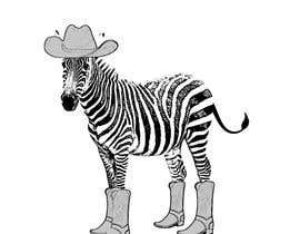 #37 для Tattoo Design for Zebra in Cowboy Boots &amp; Cowboy Hat от A1Freelancing