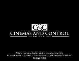 #1353 para Cinemas and Control Iconic Logo Redesign por baproartist