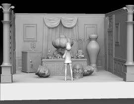 #6 for 3d model of Yubaba&#039;s desk diorama ( Spirited Away) by franjamcfly