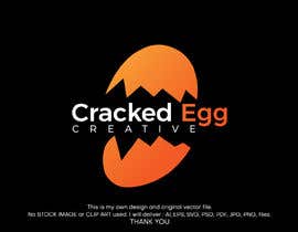 #48 for Logo Cracked Egg Creative af NajninJerin