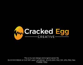 #158 para Logo Cracked Egg Creative de NajninJerin