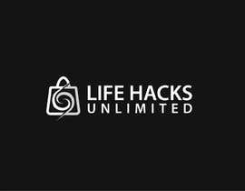 khanpress713님에 의한 I need a logo that represents a smart idea and a shopping cart combined, I would like it to be simple and clean, and suitable for a website. The name on the logo that I would like is &quot;LifeHacksUnlimited&quot;.을(를) 위한 #19
