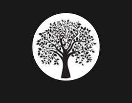 #52 para create a round logo with trees black and white de akifsyakir15
