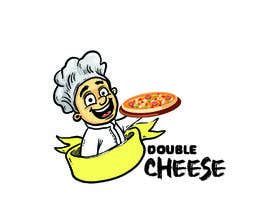 #13 untuk Double Cheese Pizza Restuarant Logo and slogan oleh Armasum524