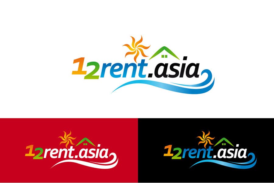 Penyertaan Peraduan #134 untuk                                                 Design a Logo for 12rent.asia
                                            